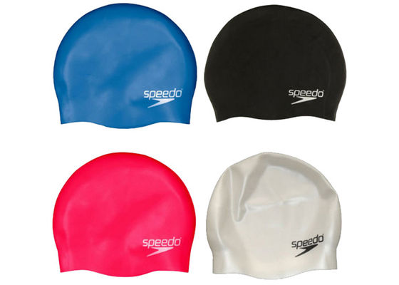 Silikon Su geçirmez Swim Cap 220 * 190mm Spor Ürünleri Promosyon Hediyelik