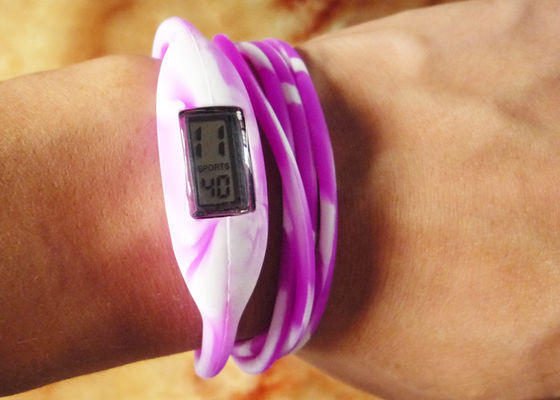 Çeşitli Renk Moda Silikon İyon Spor İzle Negatif İyon Promosyon İzle