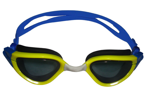 Sarı Siyah Mavi Çocuk Yüzme Gözlüğü Anti-UV koruması